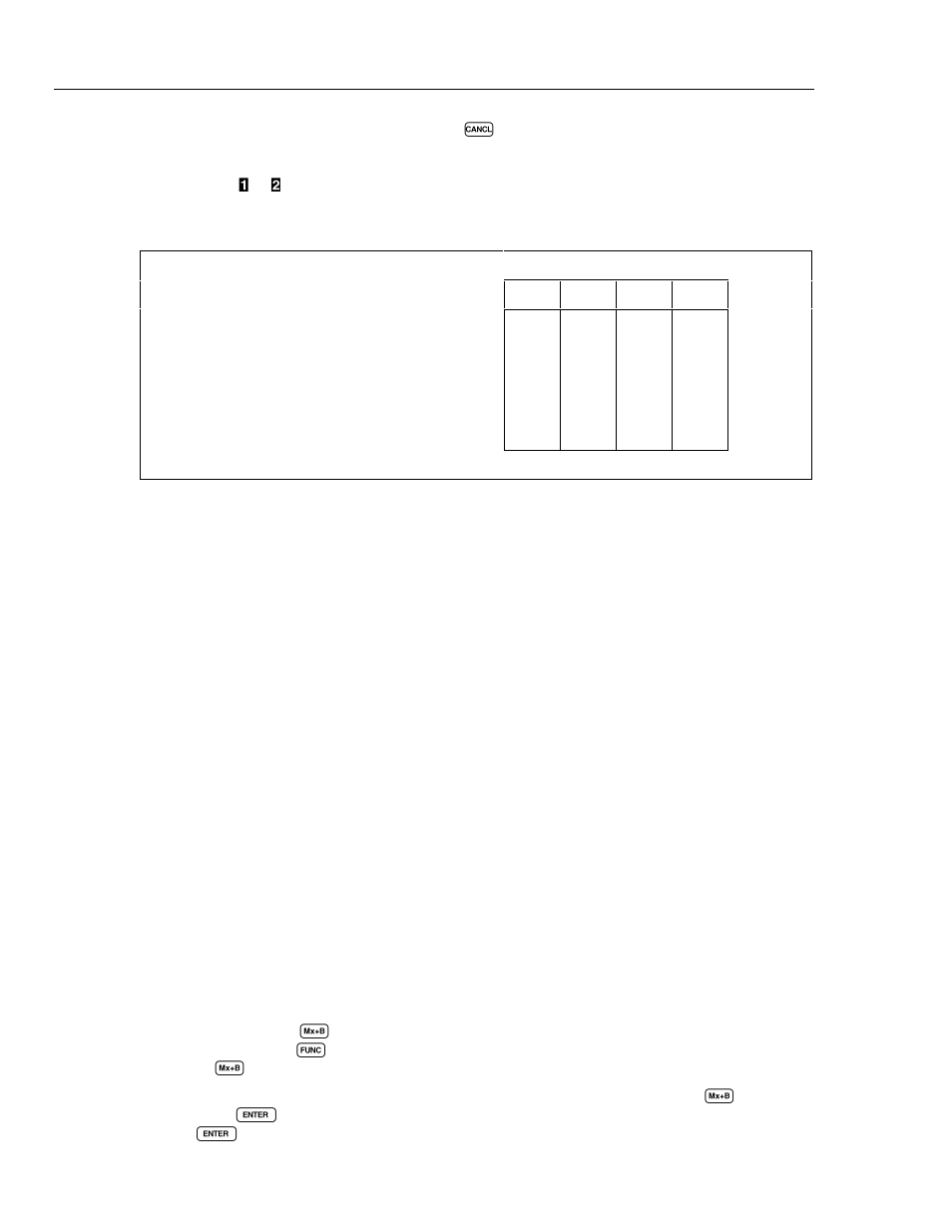 Mx+b scaling | Fluke 2625A User Manual | Page 54 / 197
