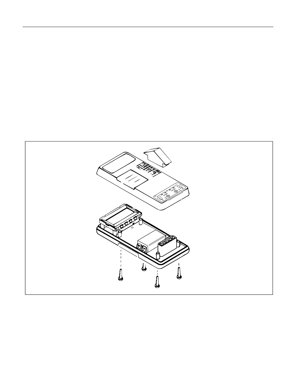 Disassembly/reassembly | Fluke 50S User Manual | Page 4 / 14