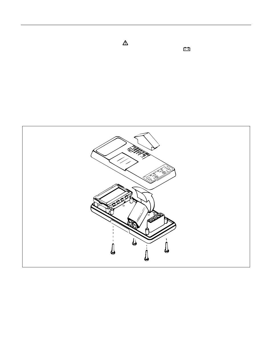Changing the battery | Fluke 50S User Manual | Page 5 / 14