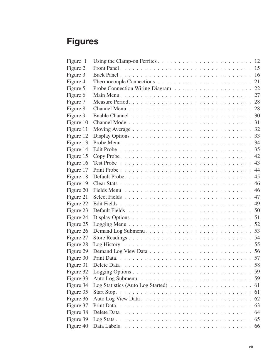 Figures | Fluke THE HART 1529 User Manual | Page 9 / 150