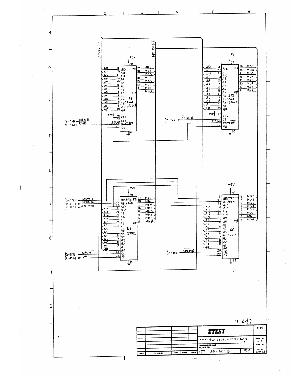 Ztest, Sr® &m, 1 **r | Ая 20 .a-ì _ i, A*^ . 4, A4 . 6 n.a3, A? я, Al 13 v | Fluke 900 User Manual | Page 123 / 182