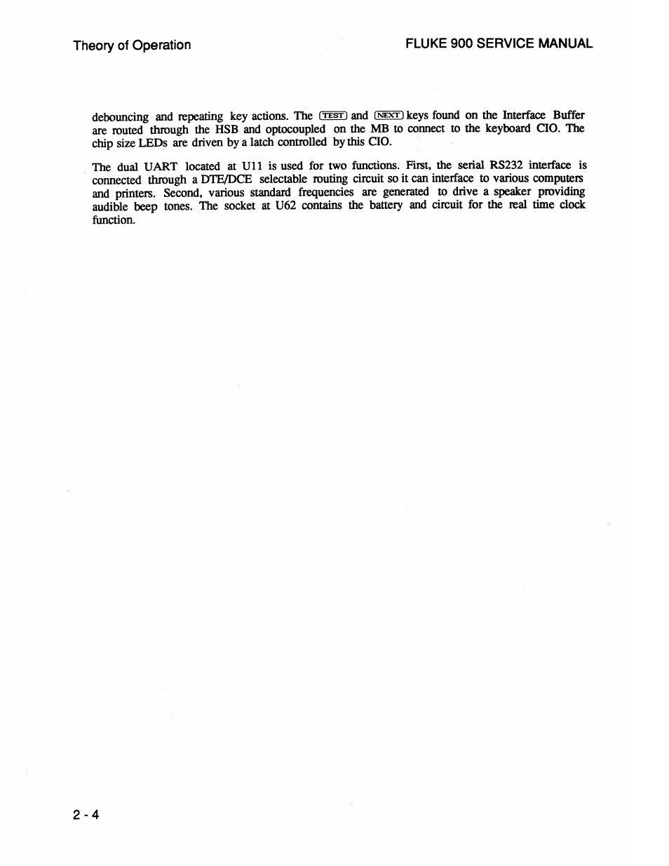 Theory of operation fluke 900 service manual | Fluke 900 User Manual | Page 16 / 182