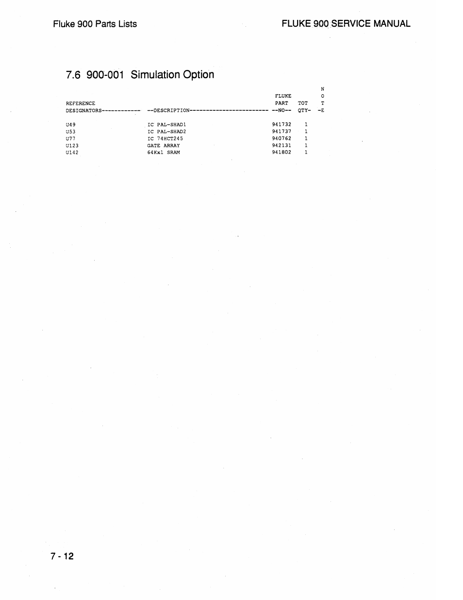 Fluke 900 User Manual | Page 182 / 182