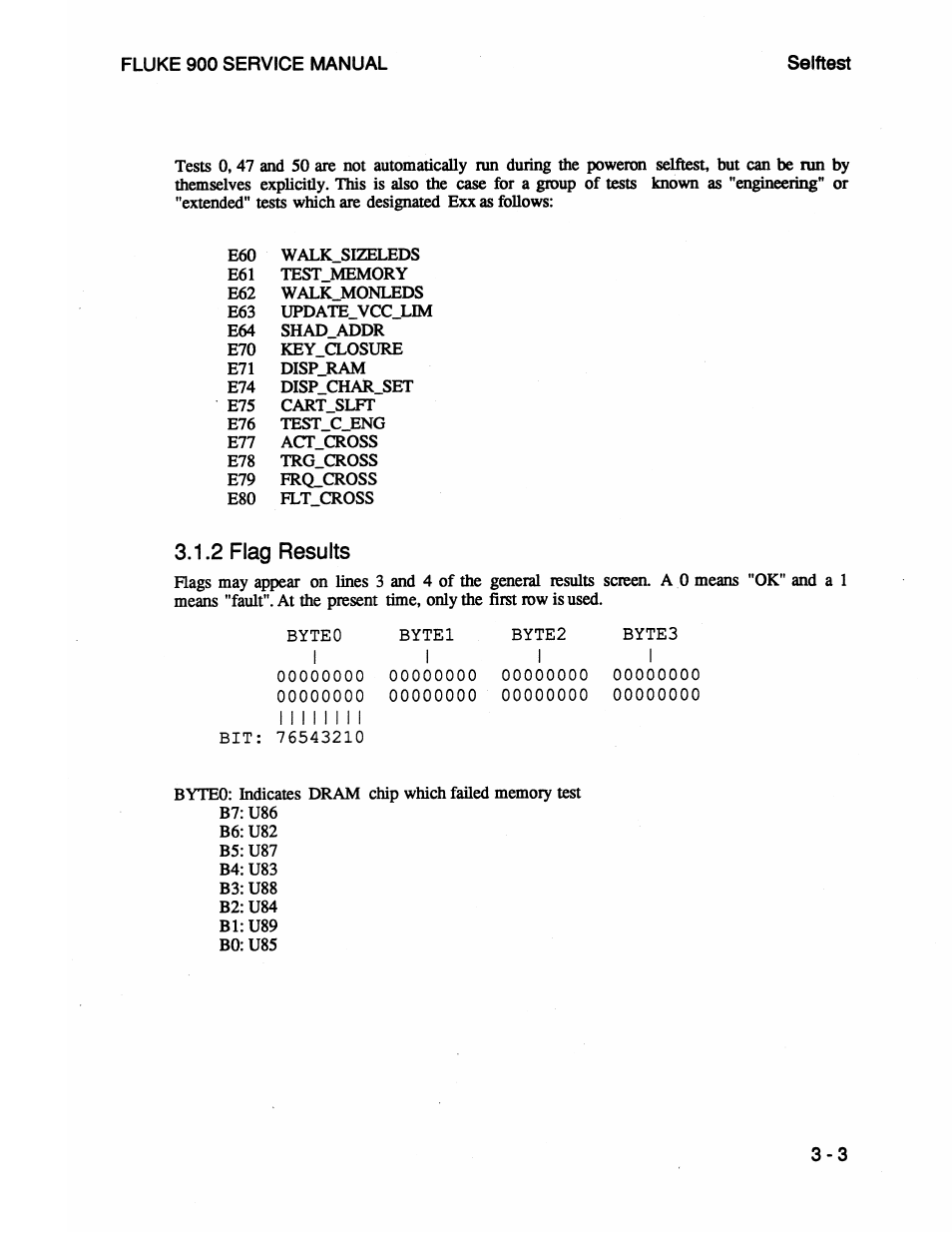2 flag results | Fluke 900 User Manual | Page 27 / 182