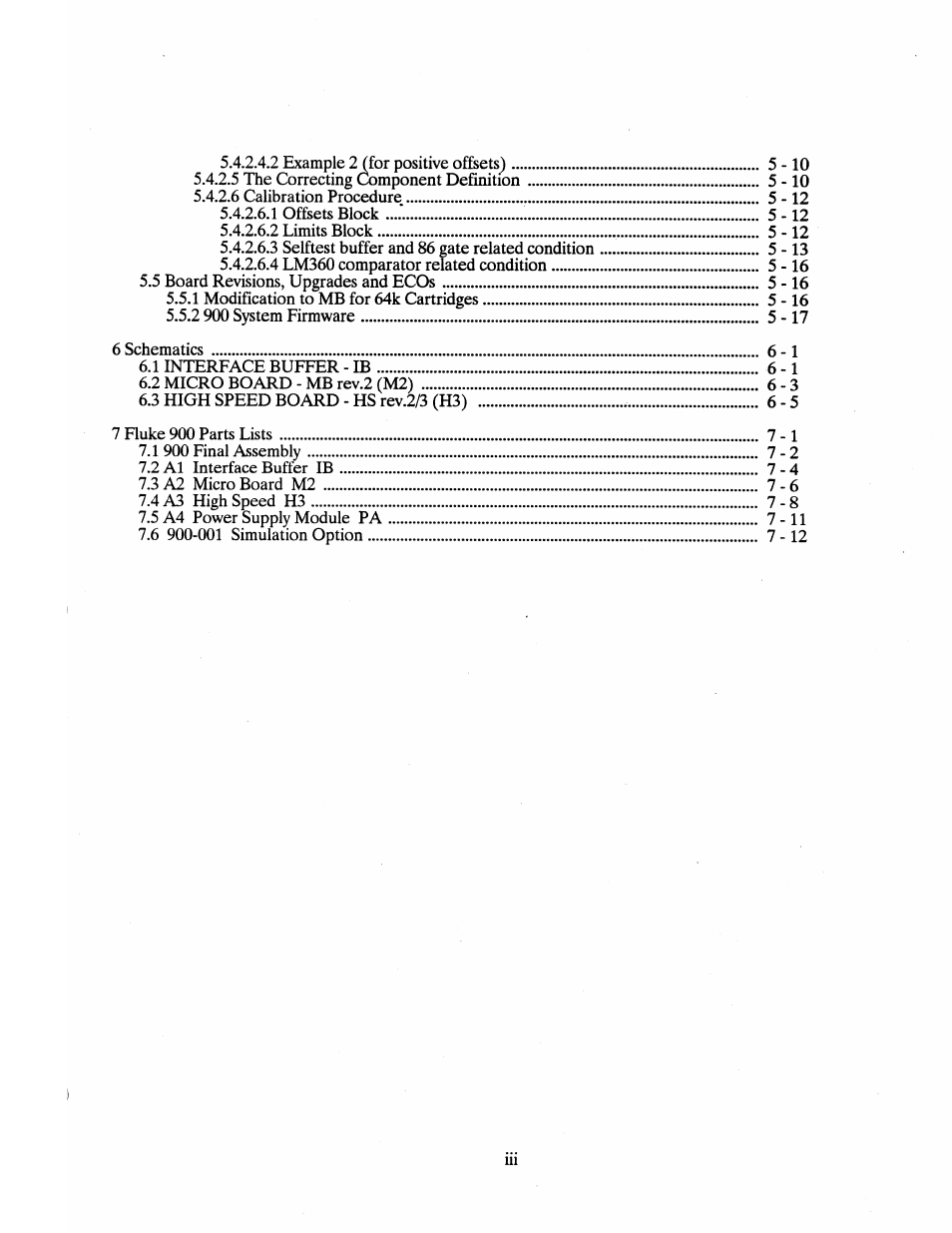 Fluke 900 User Manual | Page 7 / 182