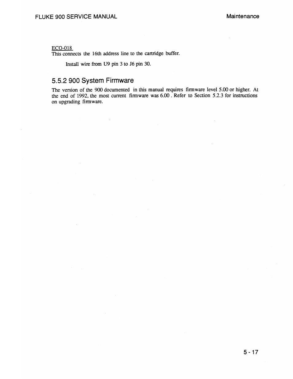 2 900 system firmware, 3 changing system firmware - 2 | Fluke 900 User Manual | Page 95 / 182