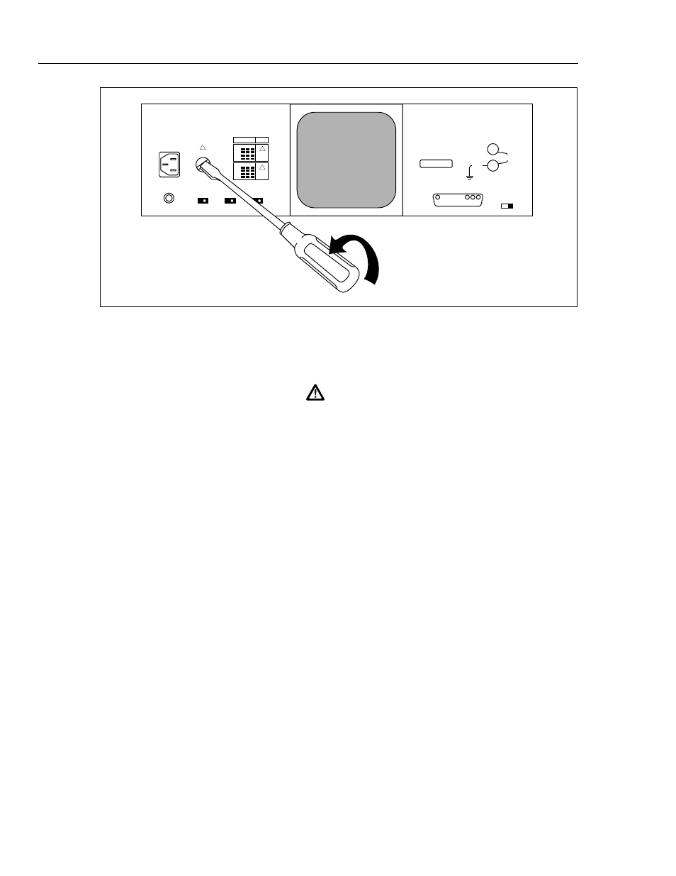 Cleaning the air filter, 3. cleaning the air filter, 5725a | Instruction manual, Figure 6-1. accessing the fuse | Fluke 5725A User Manual | Page 118 / 208