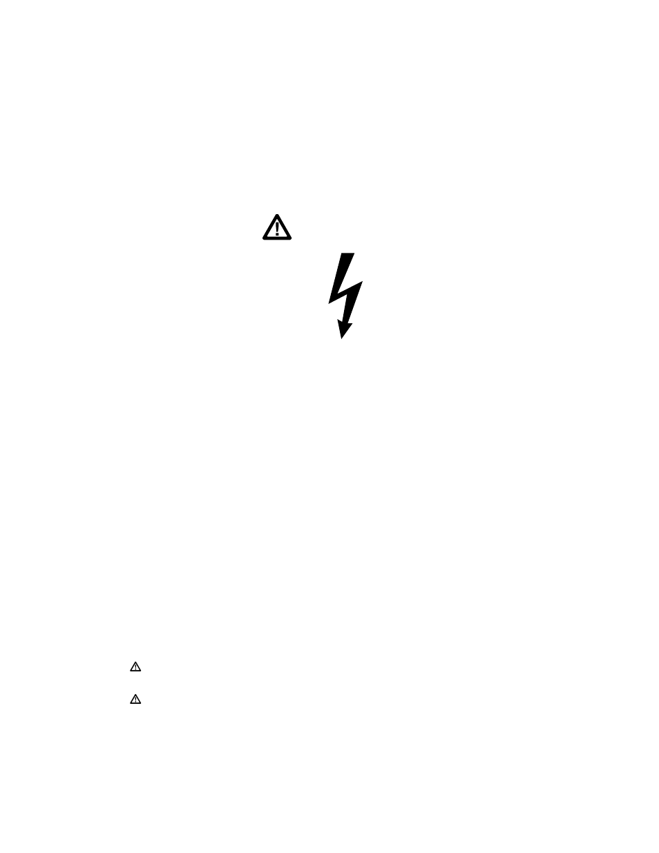 Operator safety summary, Warning high voltage, Lethal voltage | Fluke 5725A User Manual | Page 13 / 208