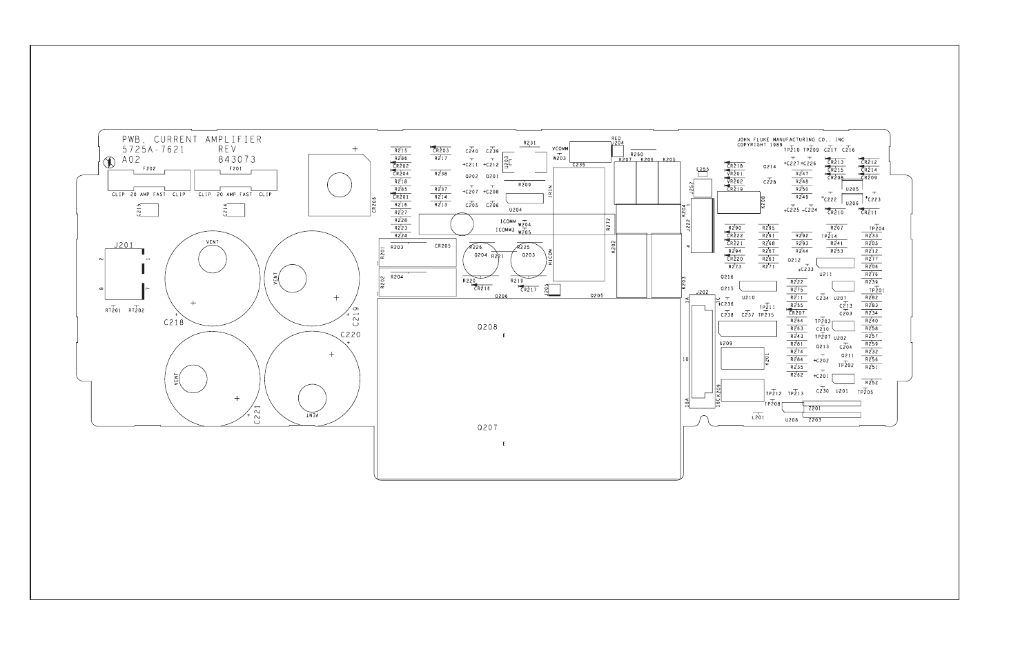 Fluke 5725A User Manual | Page 186 / 208