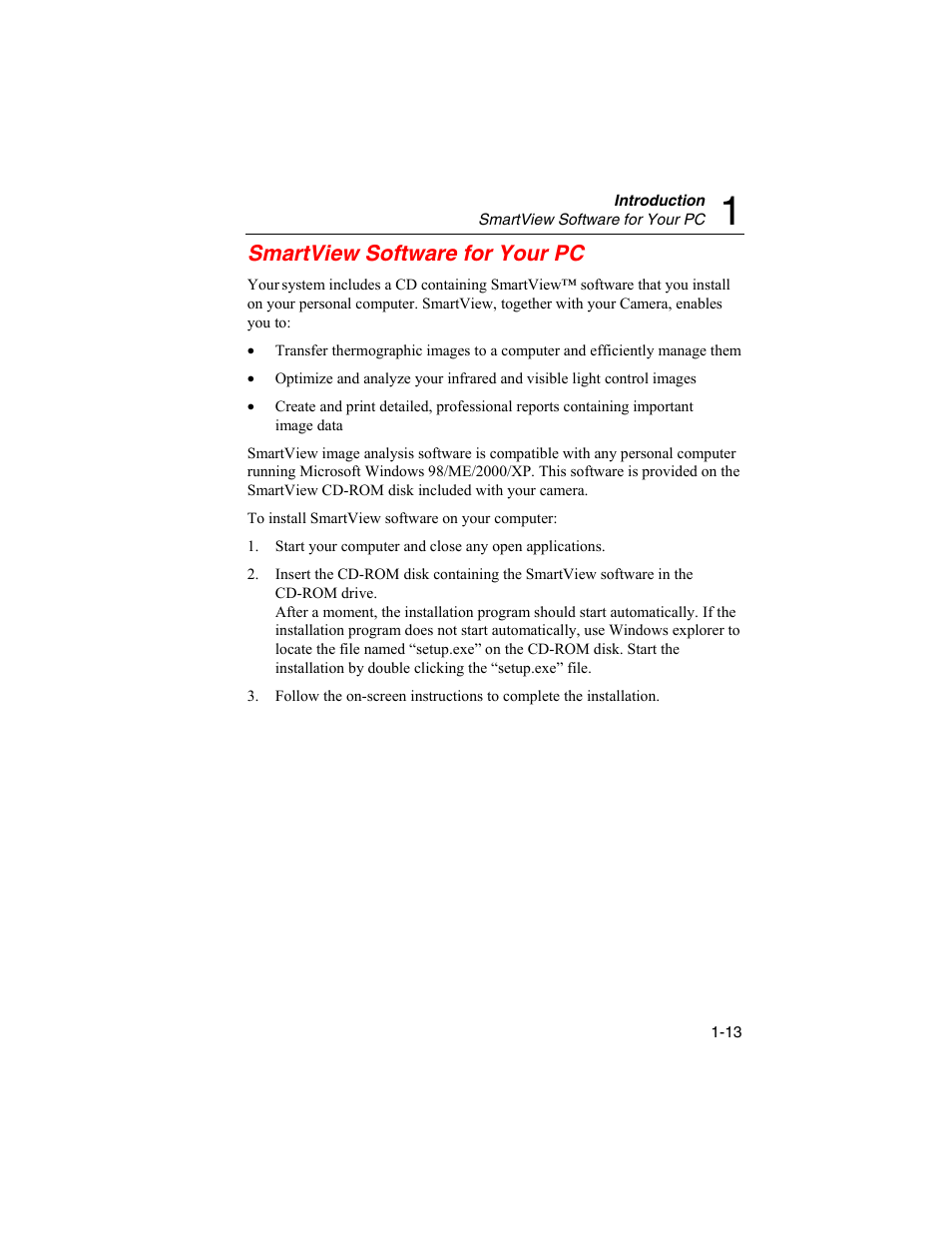 Smartview software for your pc | Fluke Ti50 User Manual | Page 23 / 136