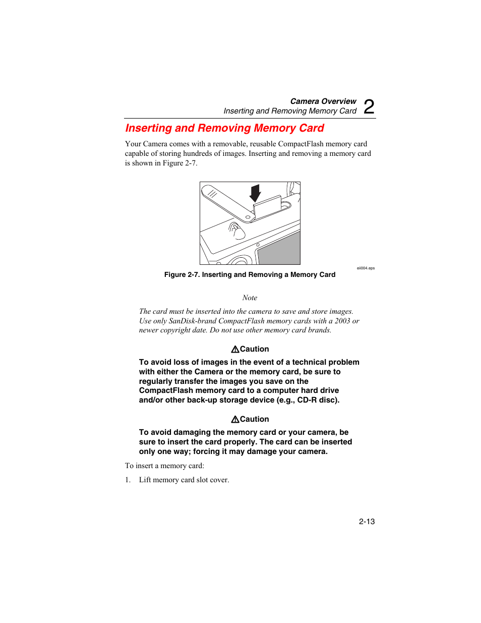 Inserting and removing memory card | Fluke Ti50 User Manual | Page 37 / 136