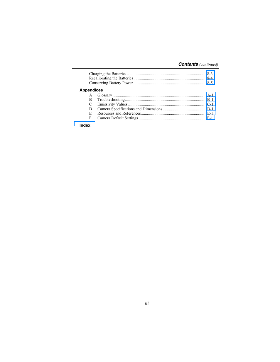 Fluke Ti50 User Manual | Page 5 / 136