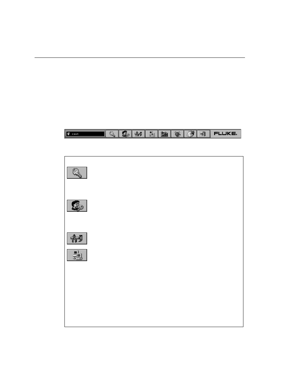 Understanding the user interface, Using the toolbar | Fluke Data Acquisition System/Data Logging System 2680A User Manual | Page 36 / 74