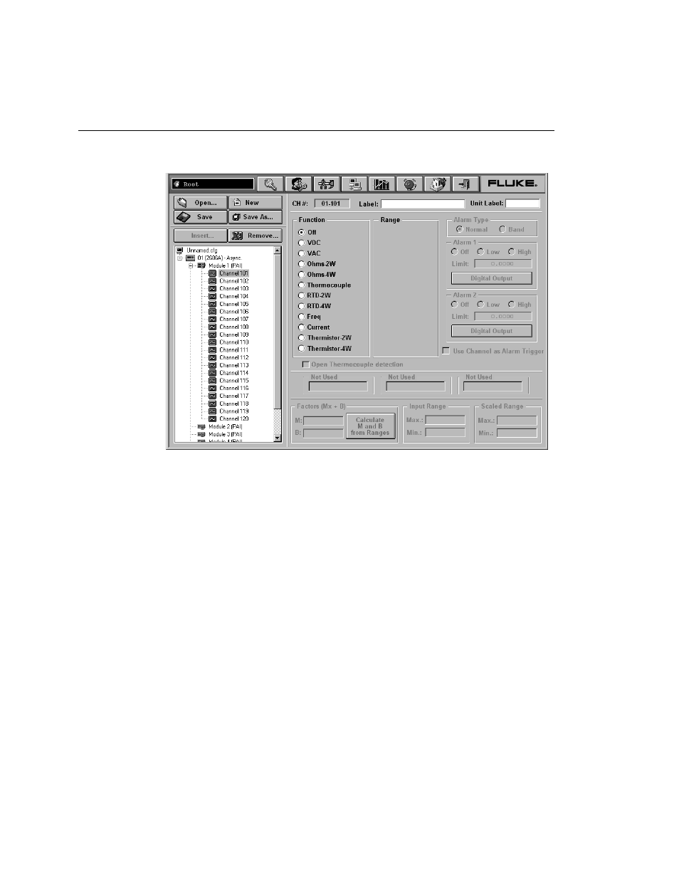 Fluke Data Acquisition System/Data Logging System 2680A User Manual | Page 54 / 74