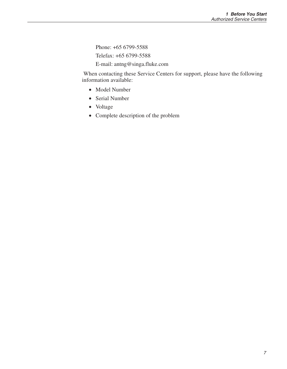Fluke 9112A User Manual | Page 12 / 47