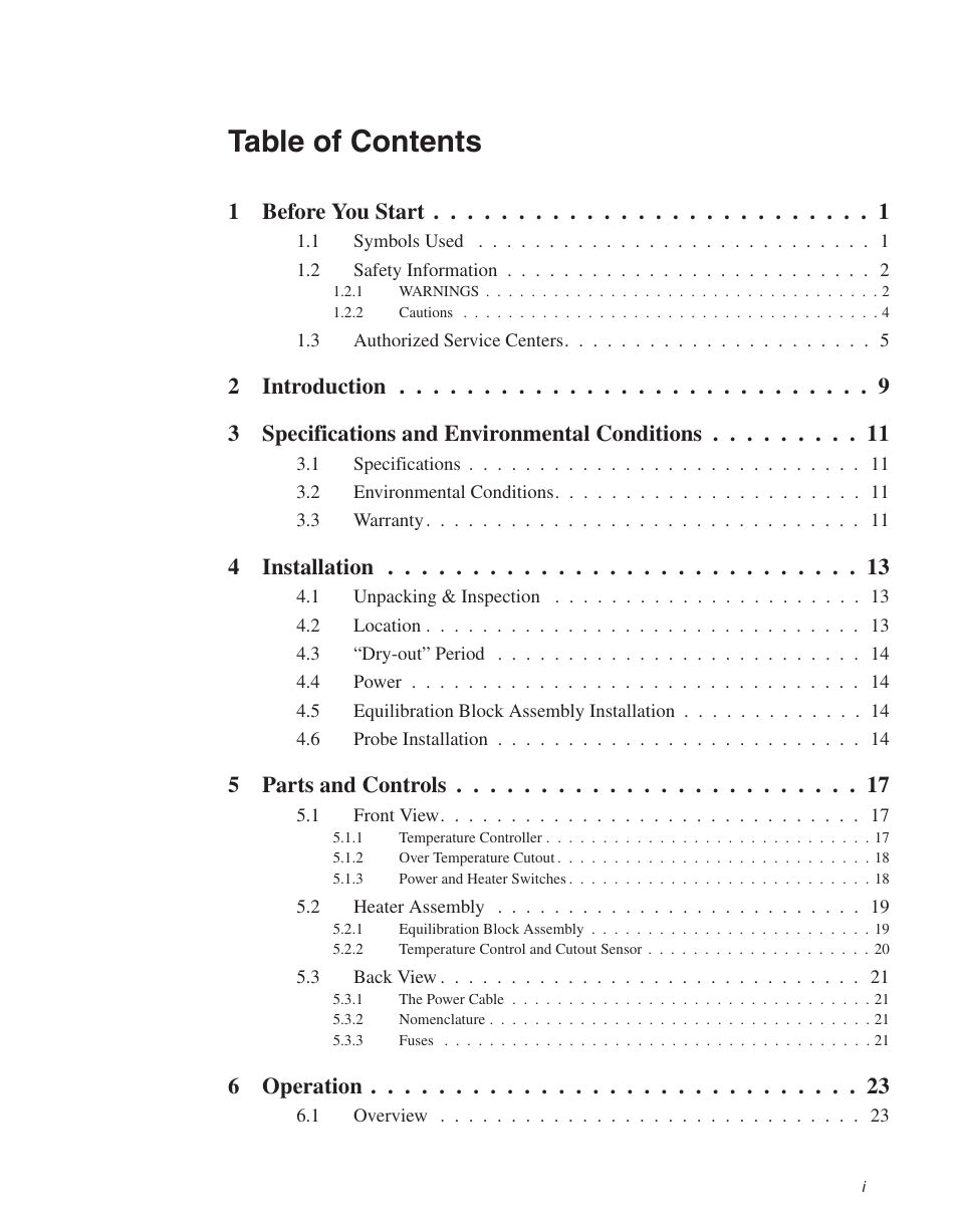 Fluke 9112A User Manual | Page 3 / 47