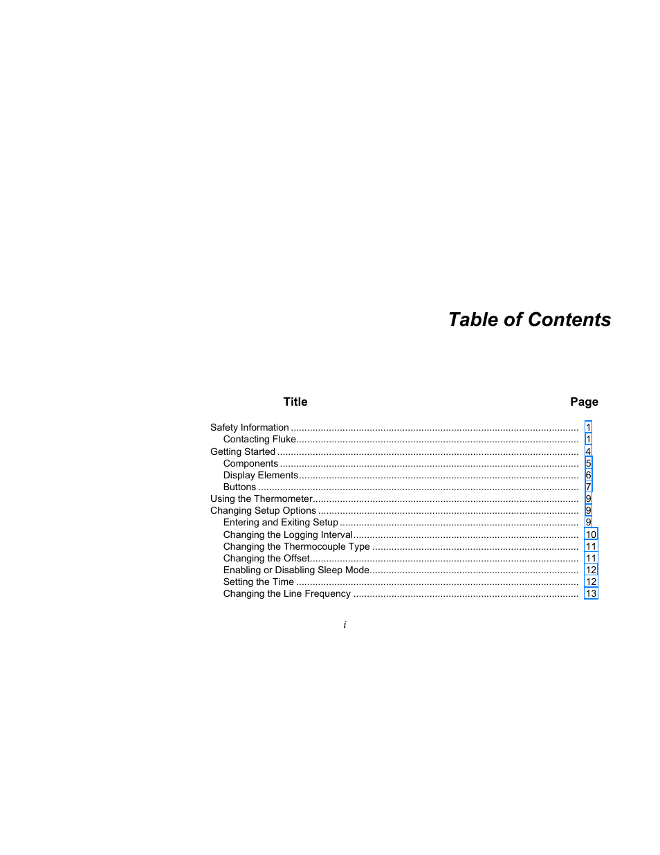 Fluke 54IIB User Manual | Page 3 / 26