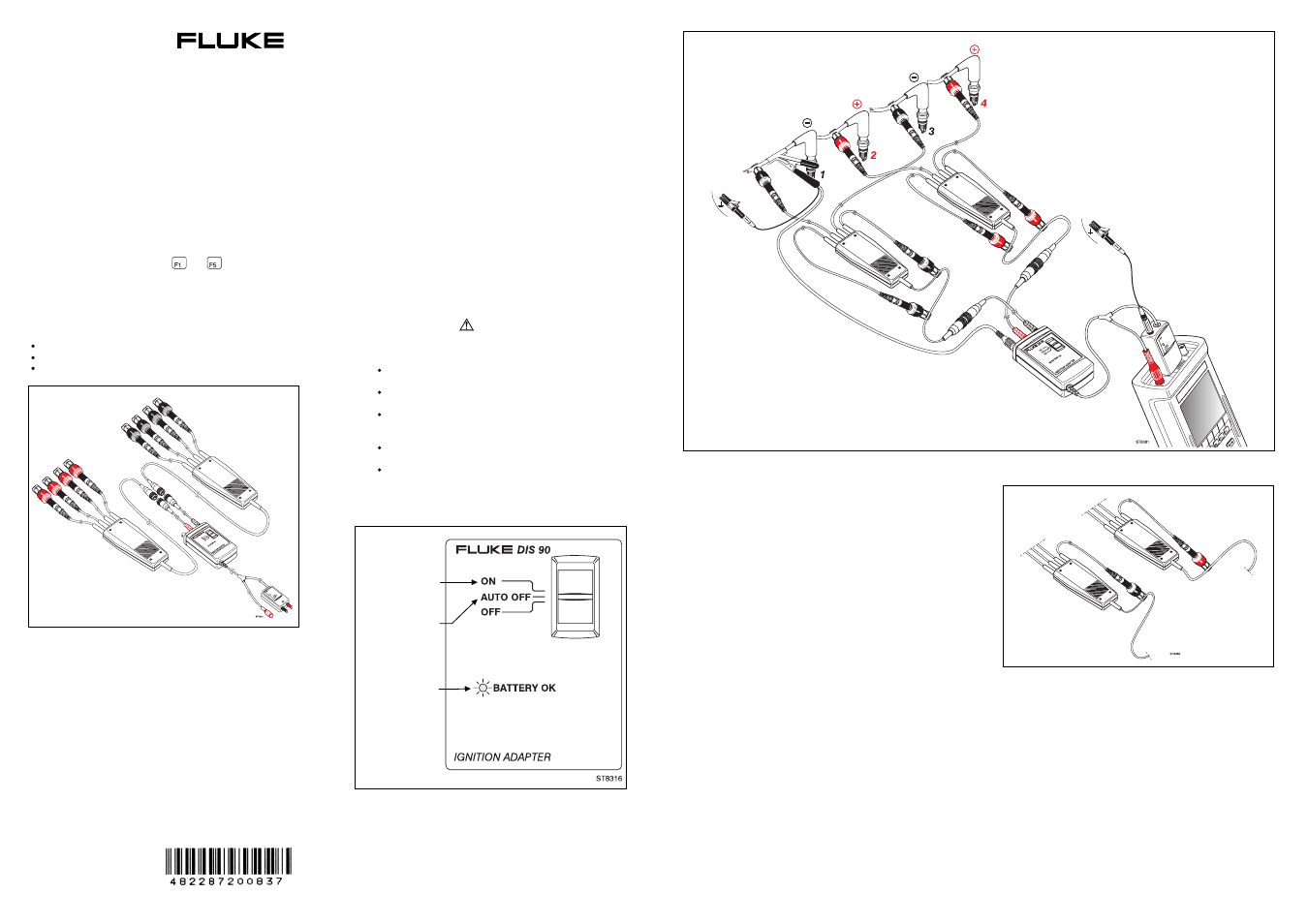 Fluke DIS 90 User Manual | 2 pages