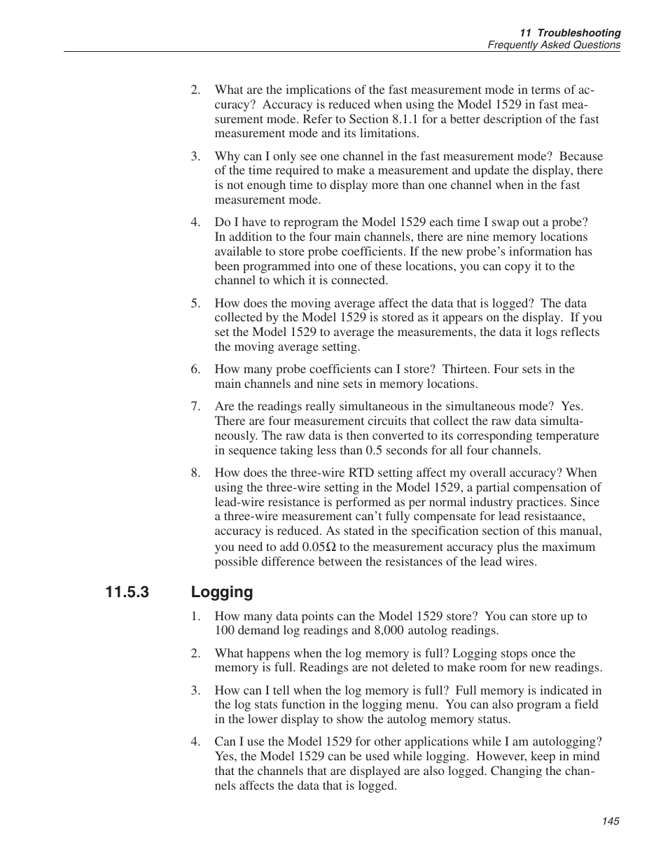 3 logging 145, Logging, 3 logging | Fluke 1529 Chub-E4 User Manual | Page 150 / 154