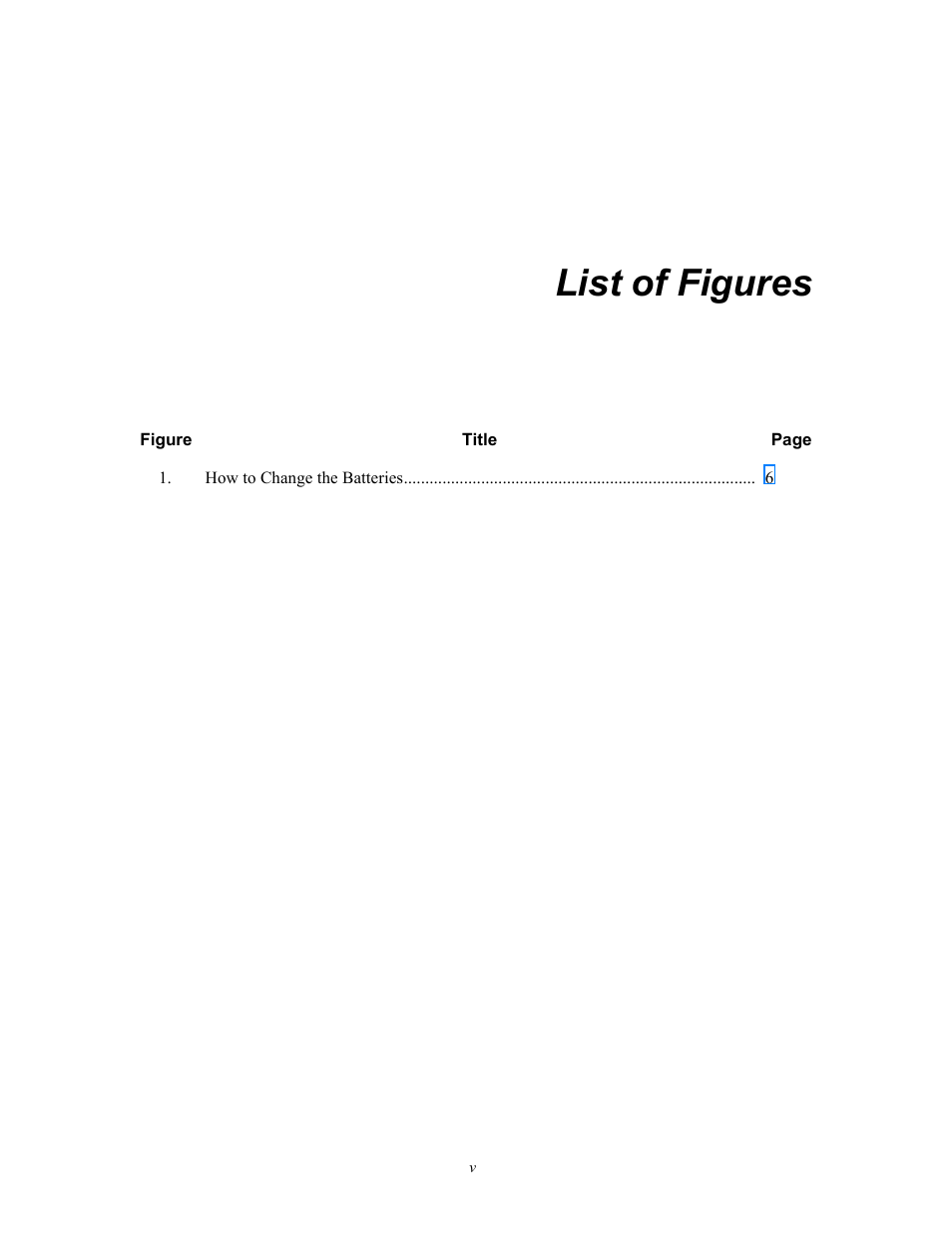 List of figures | Fluke 700G User Manual | Page 7 / 26