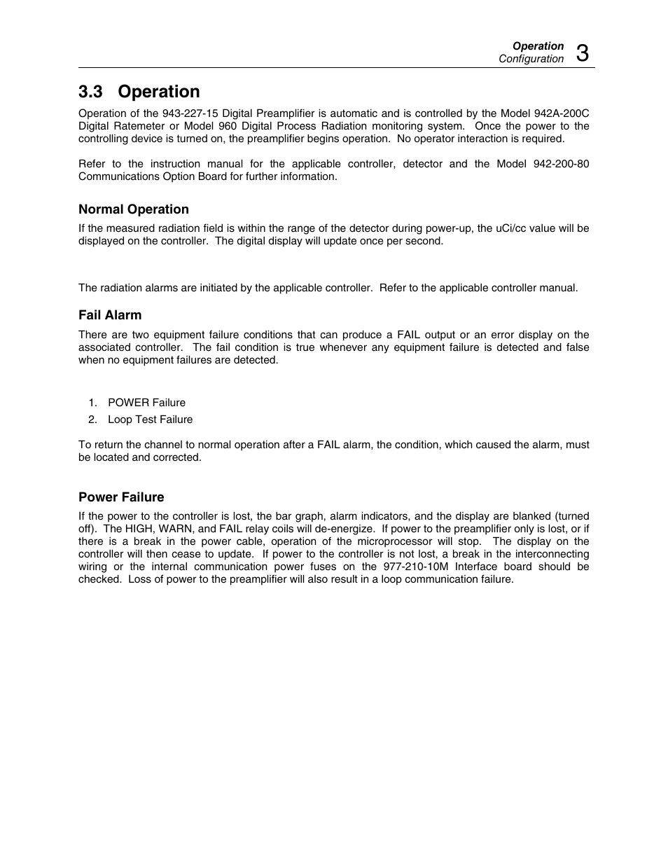 3 operation | Fluke 943-227-15 User Manual | Page 22 / 45