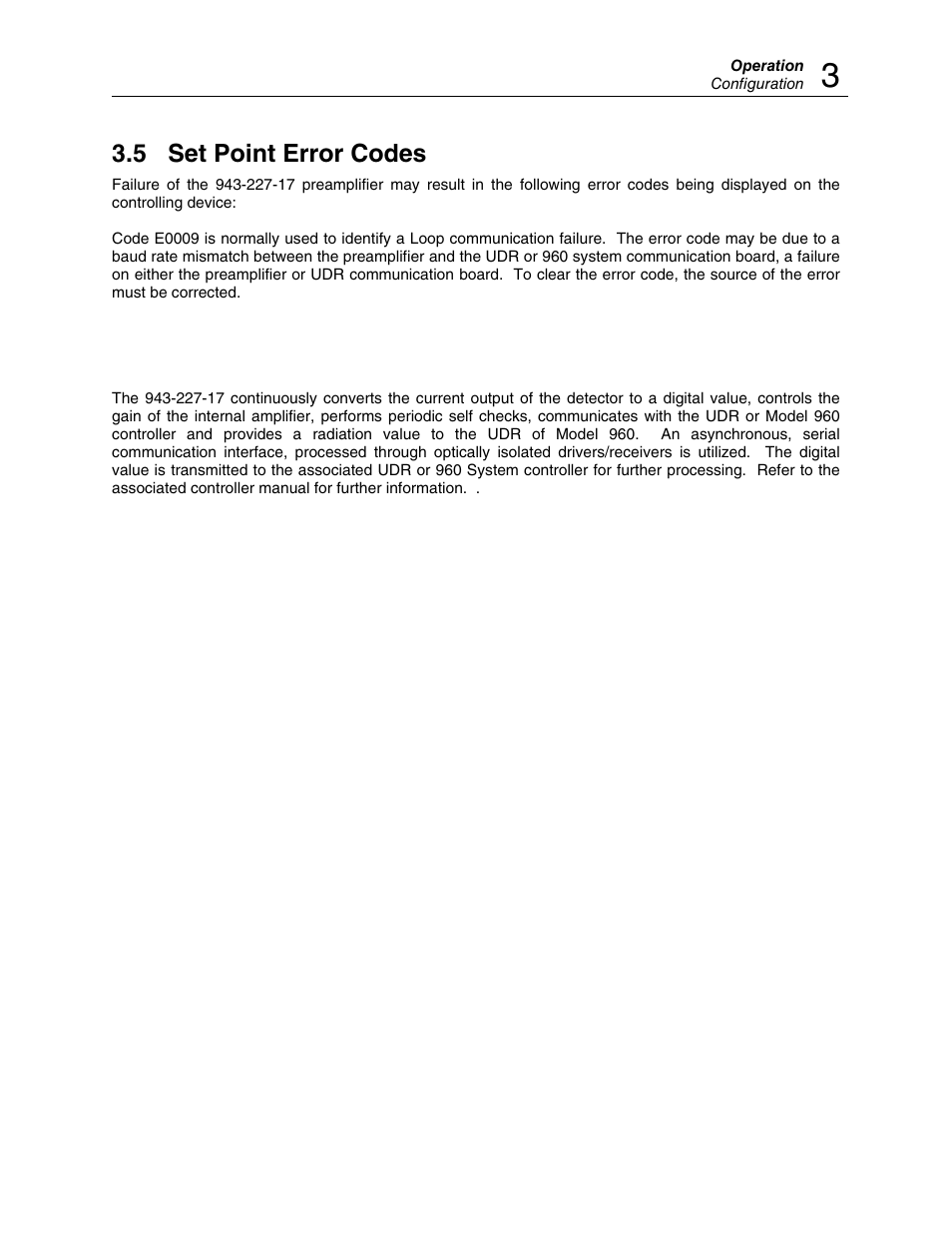 5 set point error codes, 6 software calculations | Fluke 943-227-15 User Manual | Page 24 / 45
