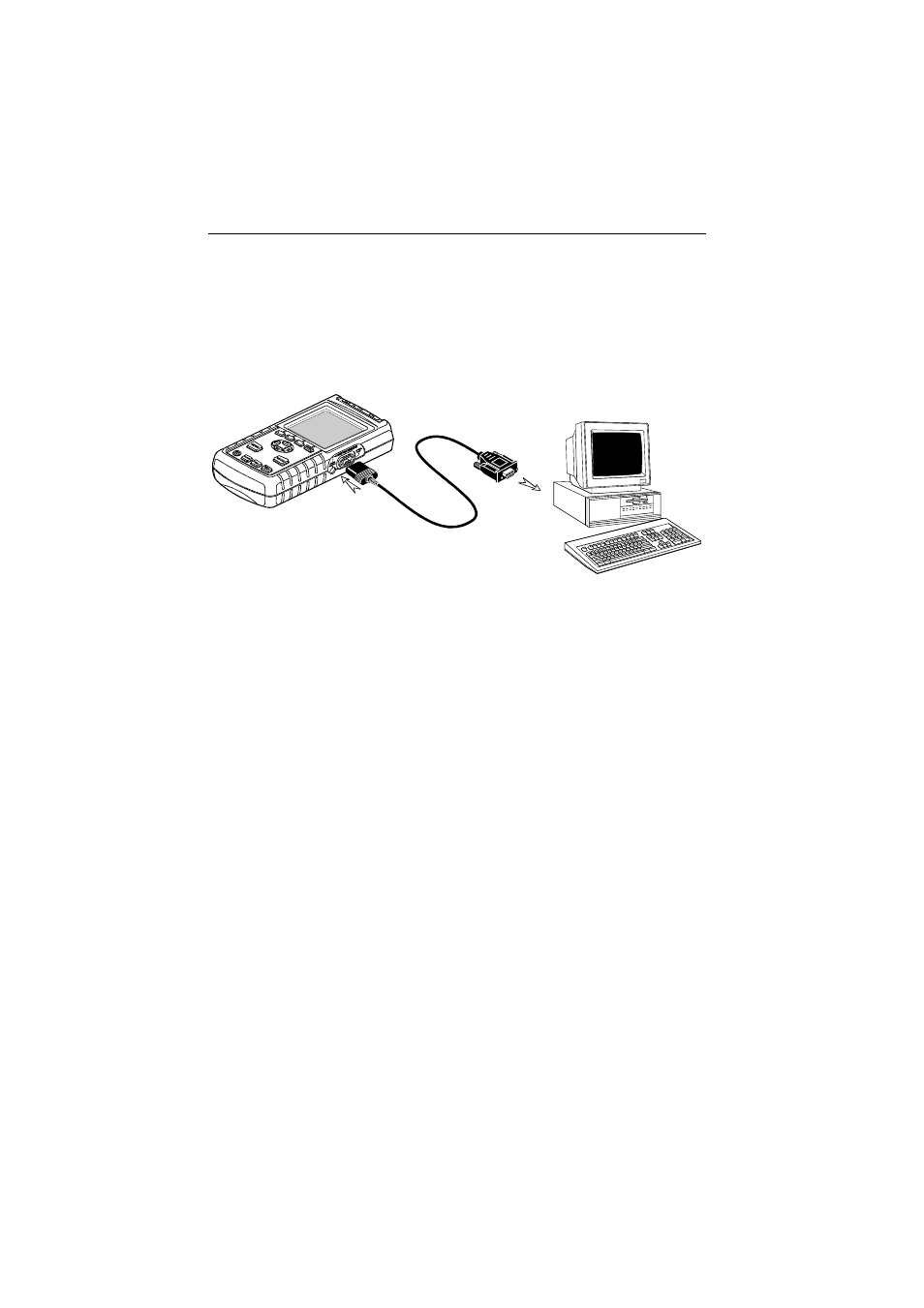 Using flukeview software | Fluke 43B User Manual | Page 26 / 53