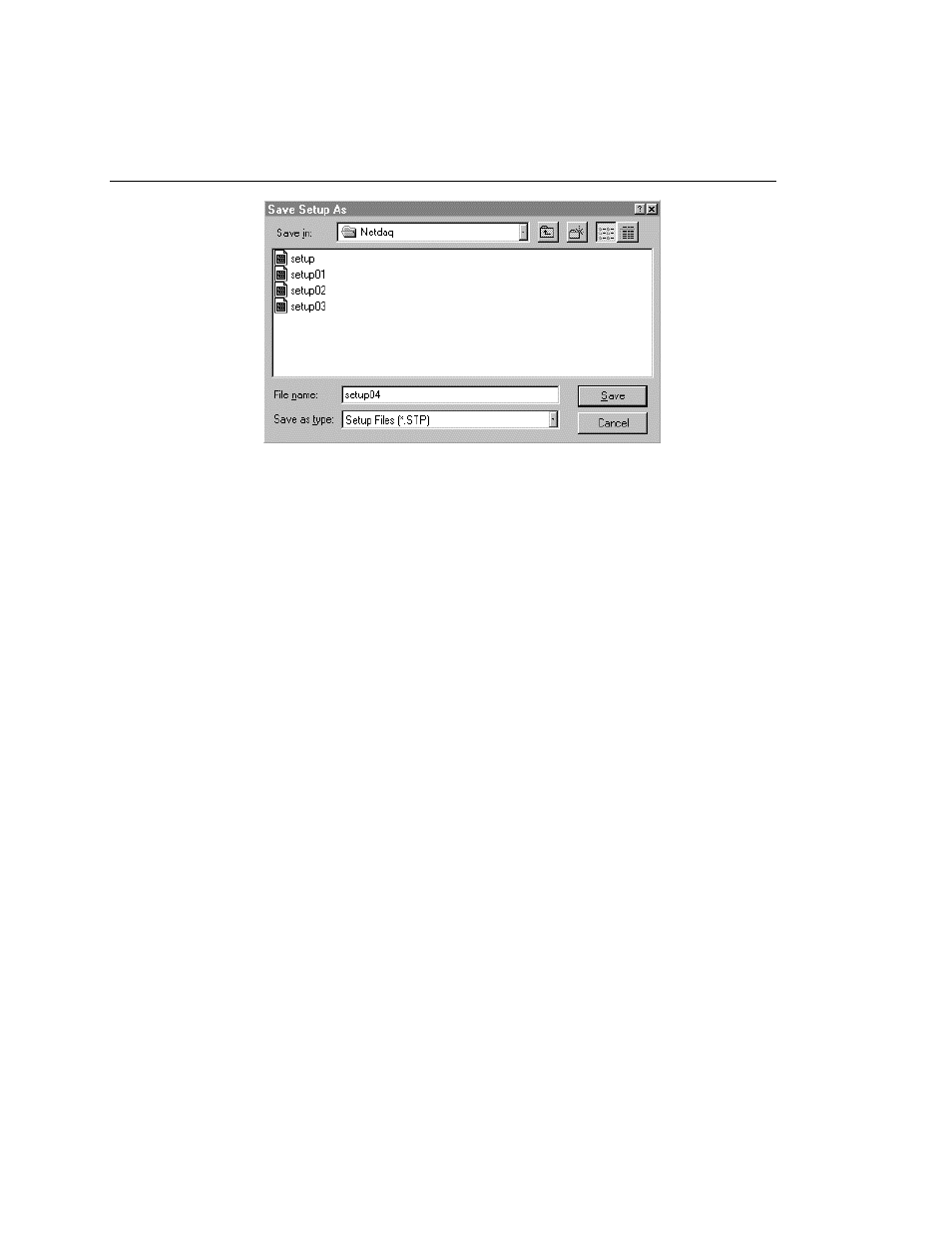 Opening a setup file | Fluke NetDAQ 2645A User Manual | Page 106 / 353