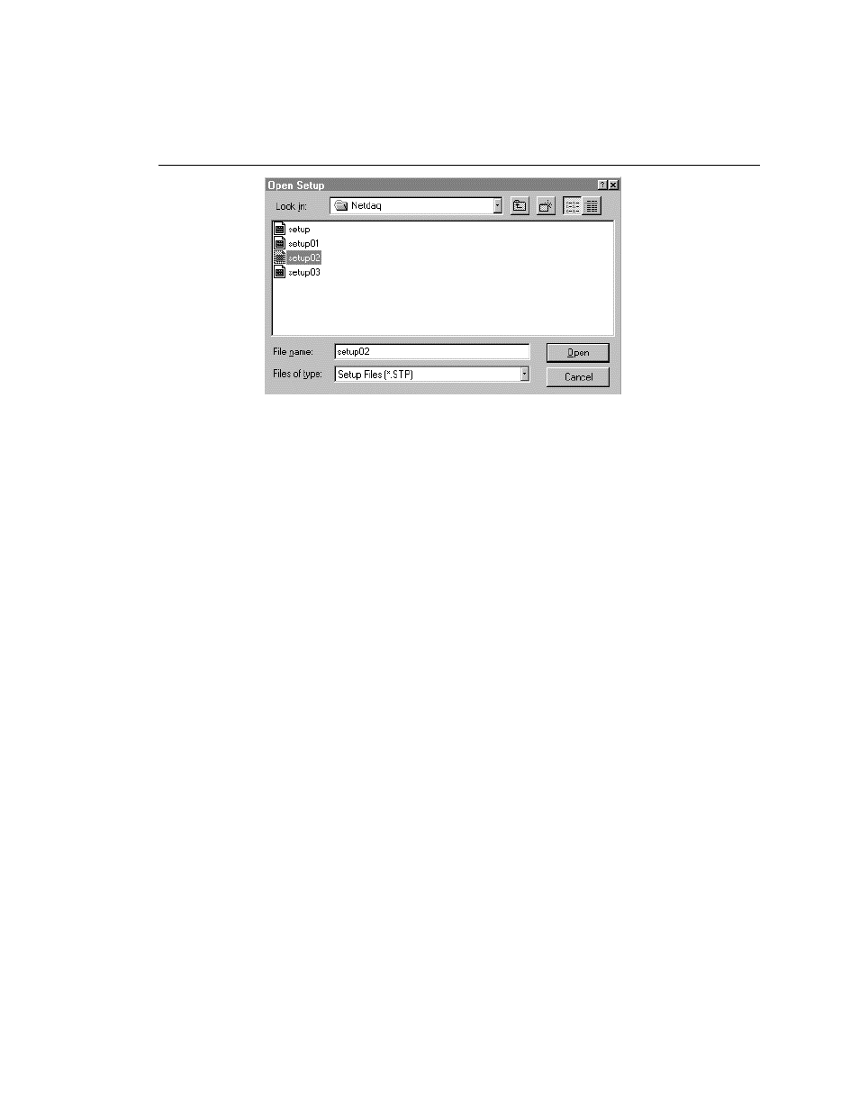 Starting netdaq logger with a setup file | Fluke NetDAQ 2645A User Manual | Page 107 / 353