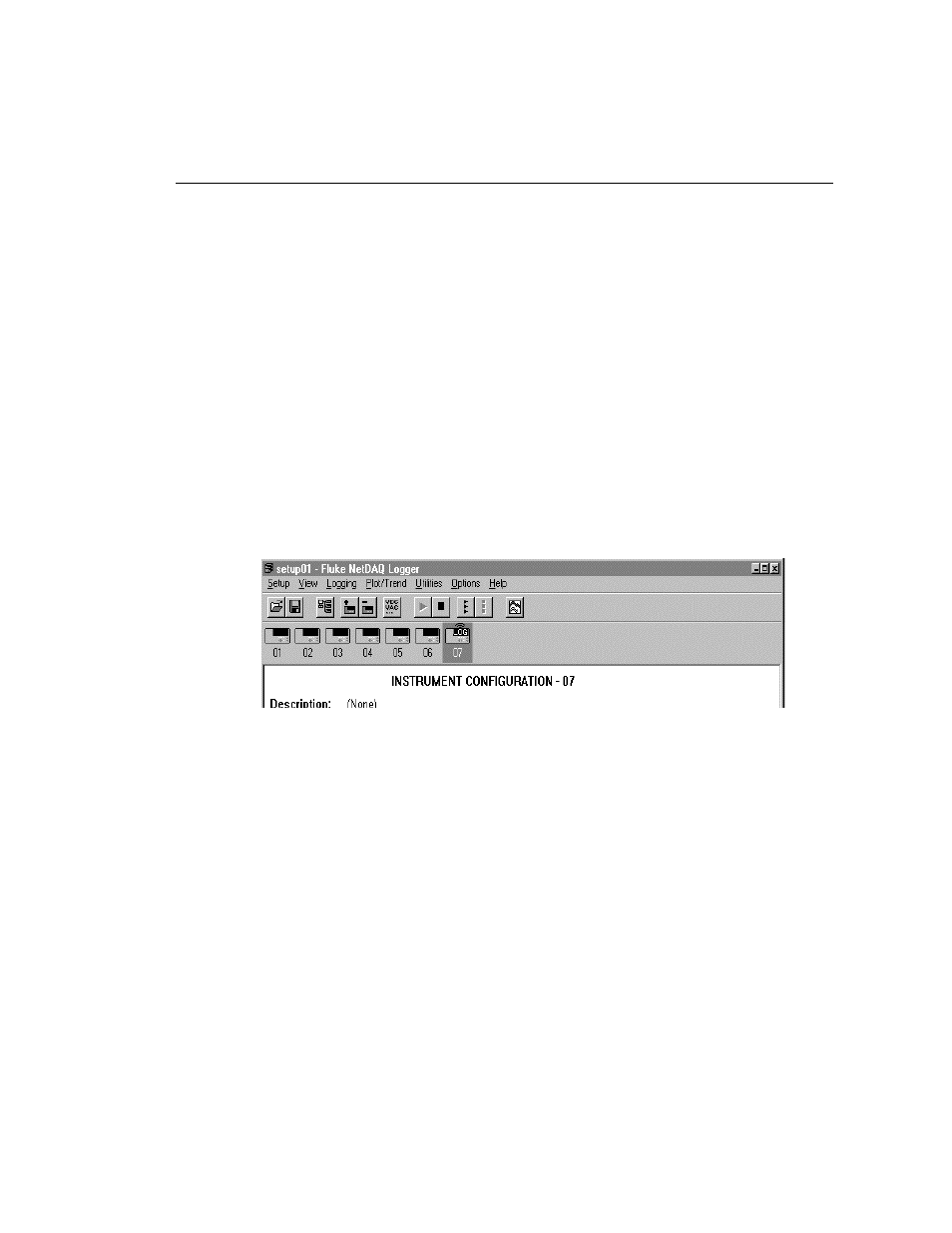 Introduction, Starting and stopping logging, Introduction 4-1 | Starting and stopping logging 4-2 | Fluke NetDAQ 2645A User Manual | Page 127 / 353