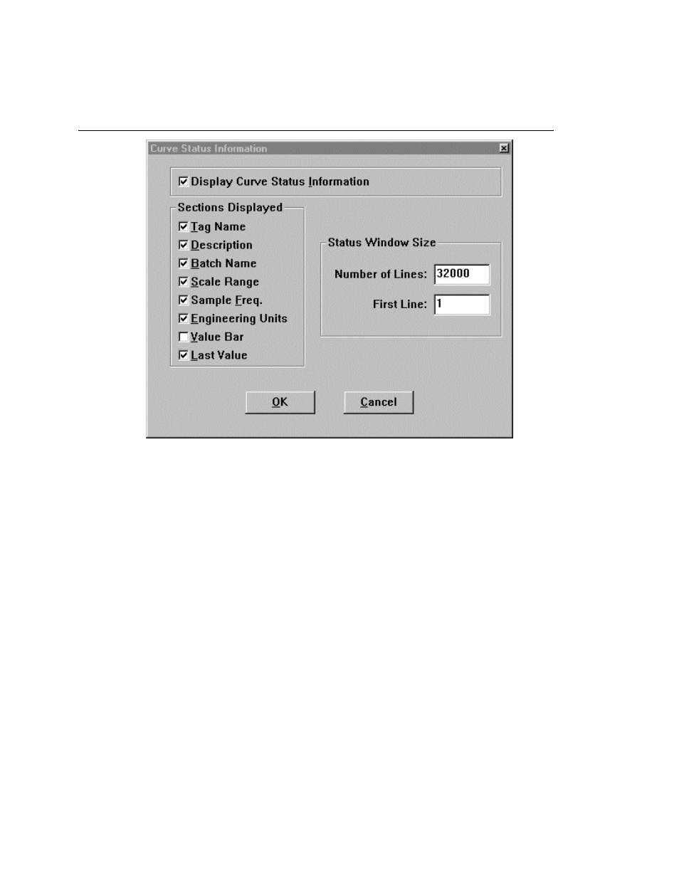 Curve preferences | Fluke NetDAQ 2645A User Manual | Page 164 / 353