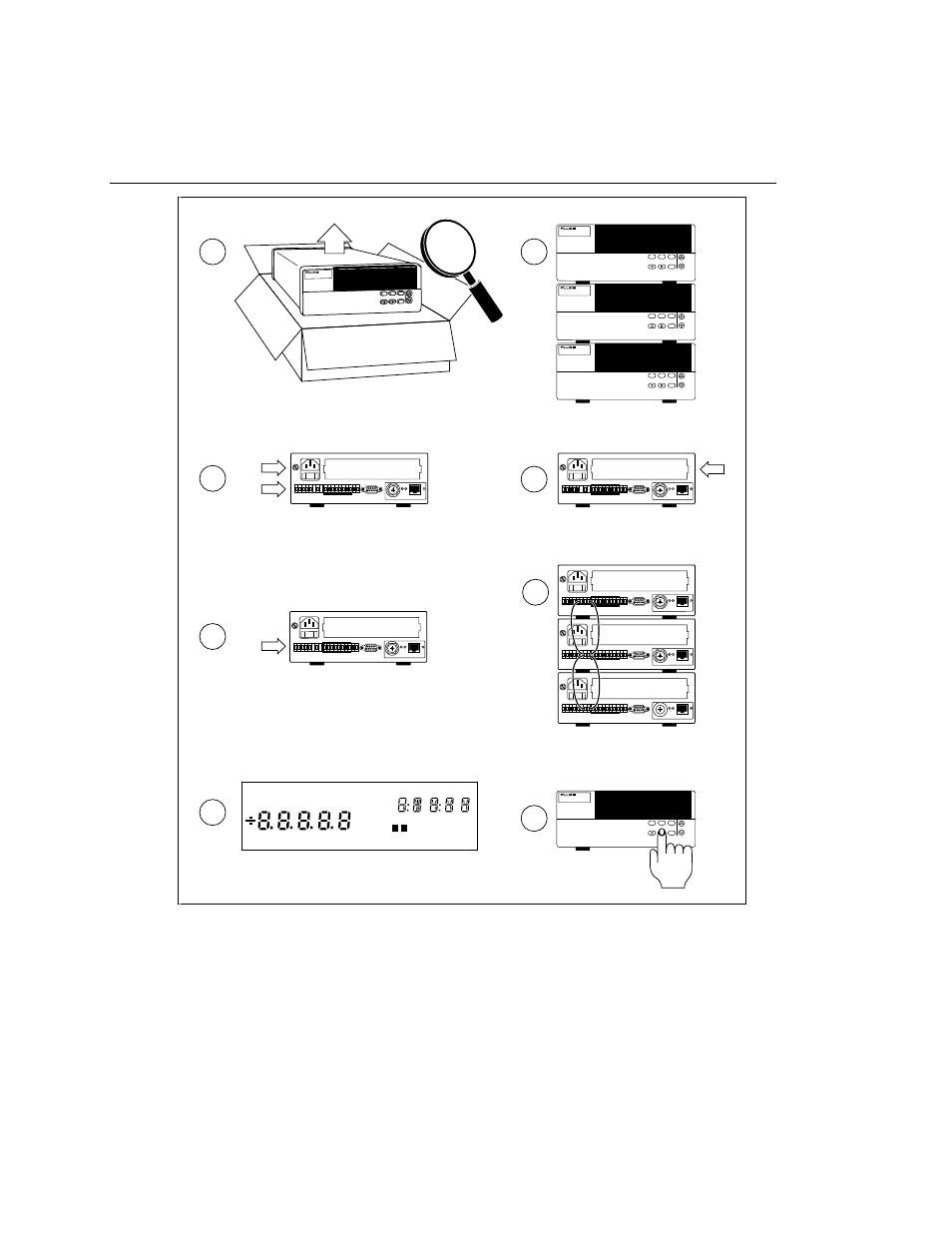 Users manual, Networked data acquisition unit comm dio mon enter | Fluke NetDAQ 2645A User Manual | Page 36 / 353