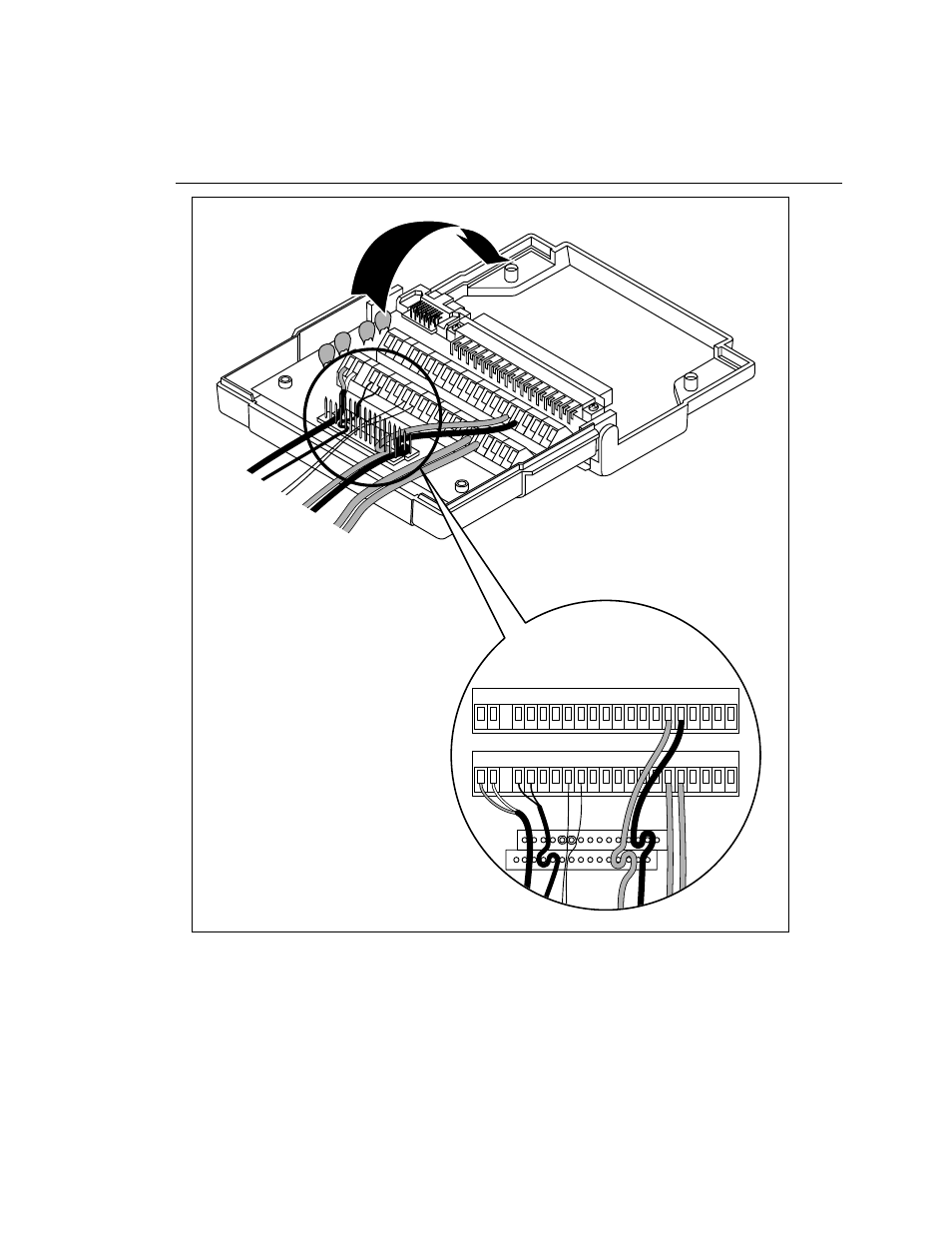 Preparing for operation instrument preparation, Figure 2-3. universal input module connections, Strain relief | Fluke NetDAQ 2645A User Manual | Page 41 / 353