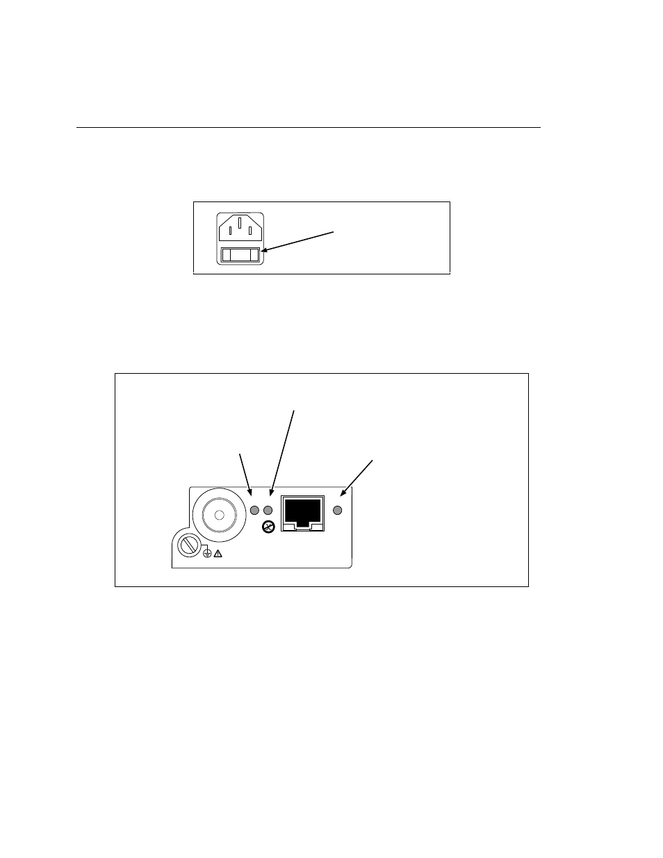 Rear panel controls, Rear panel indicators, Rear panel controls 2-23 | Rear panel indicators 2-24 | Fluke NetDAQ 2645A User Manual | Page 52 / 353