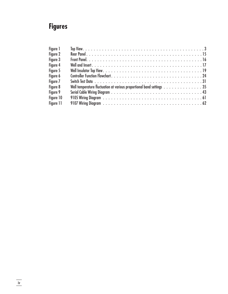Figures | Fluke 9107 User Manual | Page 6 / 65