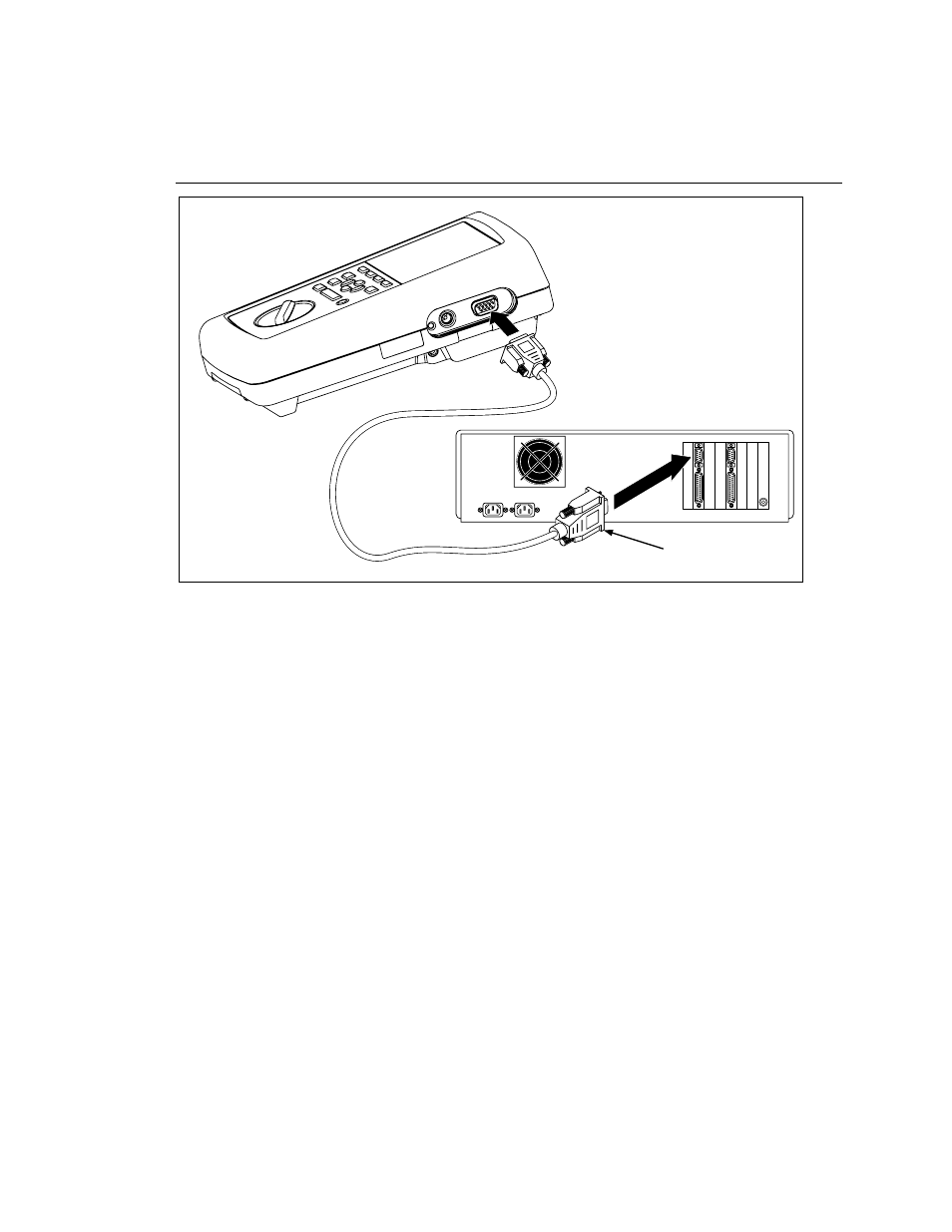 Configuring the serial ports | Fluke DSP-2000 User Manual | Page 161 / 196