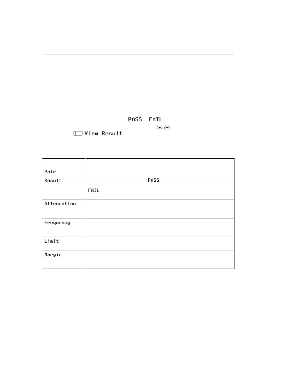 Attenuation | Fluke DSP-2000 User Manual | Page 58 / 196