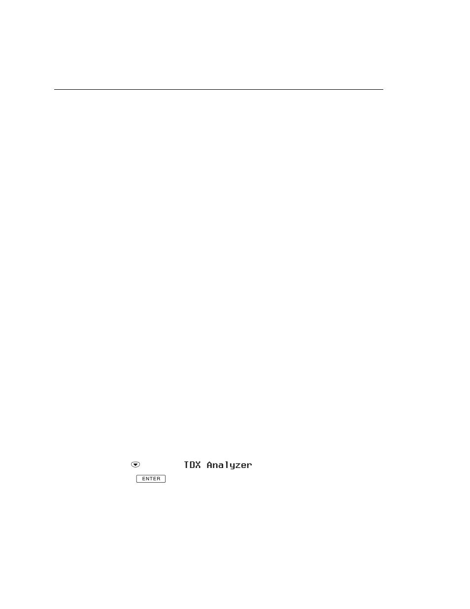 The tdx analyzer, Running the tdx analyzer | Fluke DSP-2000 User Manual | Page 82 / 196