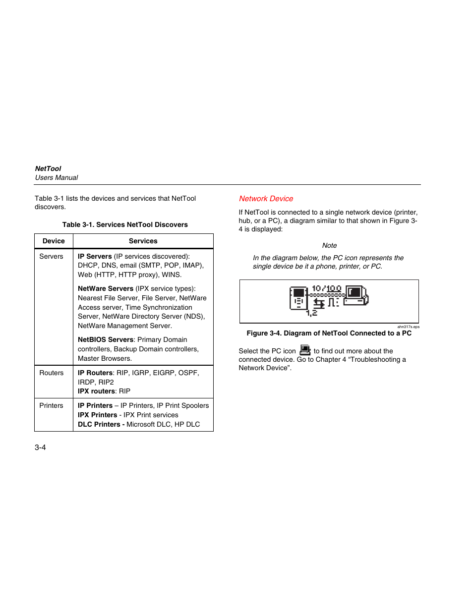 Network device | Fluke Network Tester User Manual | Page 34 / 102