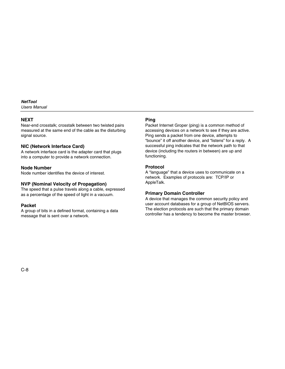 Fluke Network Tester User Manual | Page 94 / 102