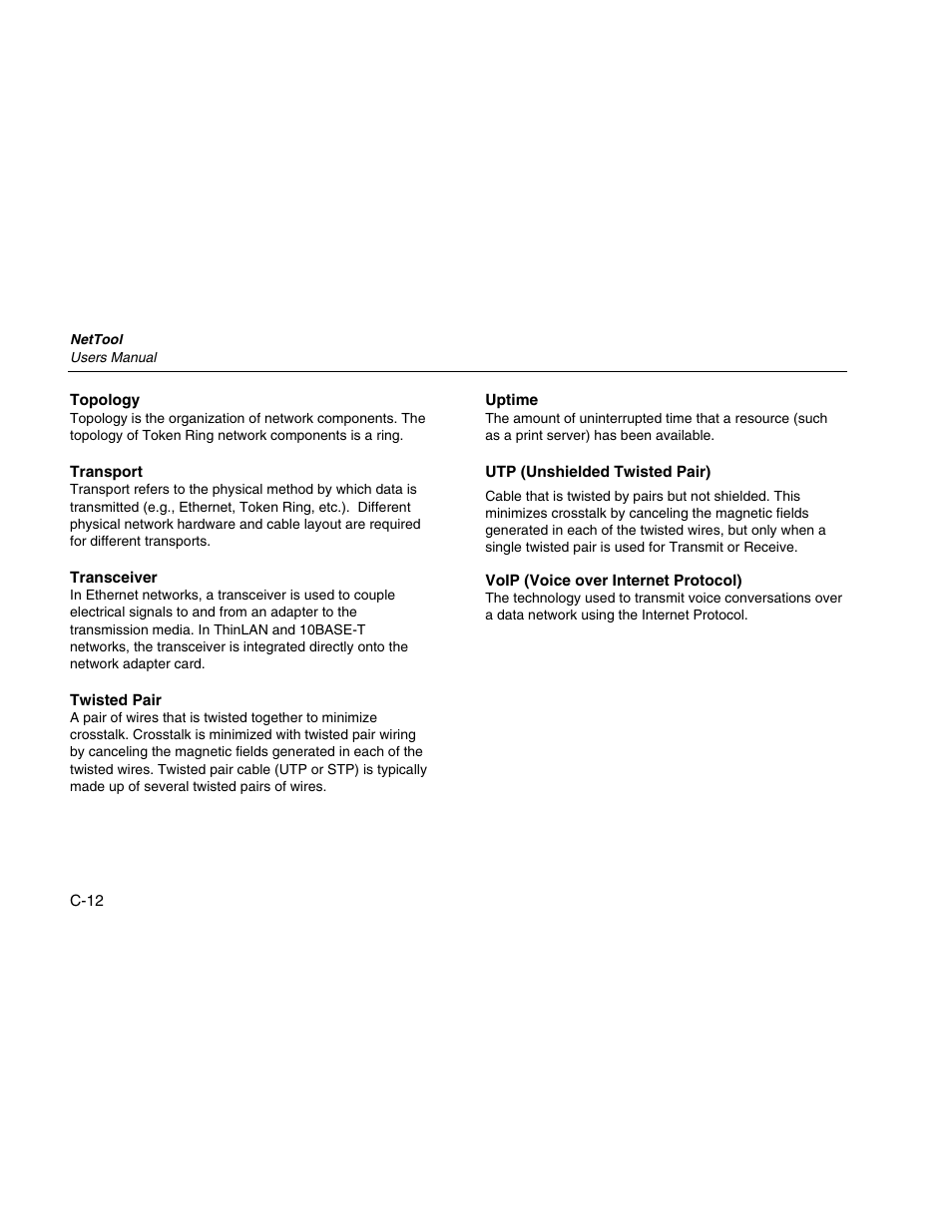 Fluke Network Tester User Manual | Page 98 / 102