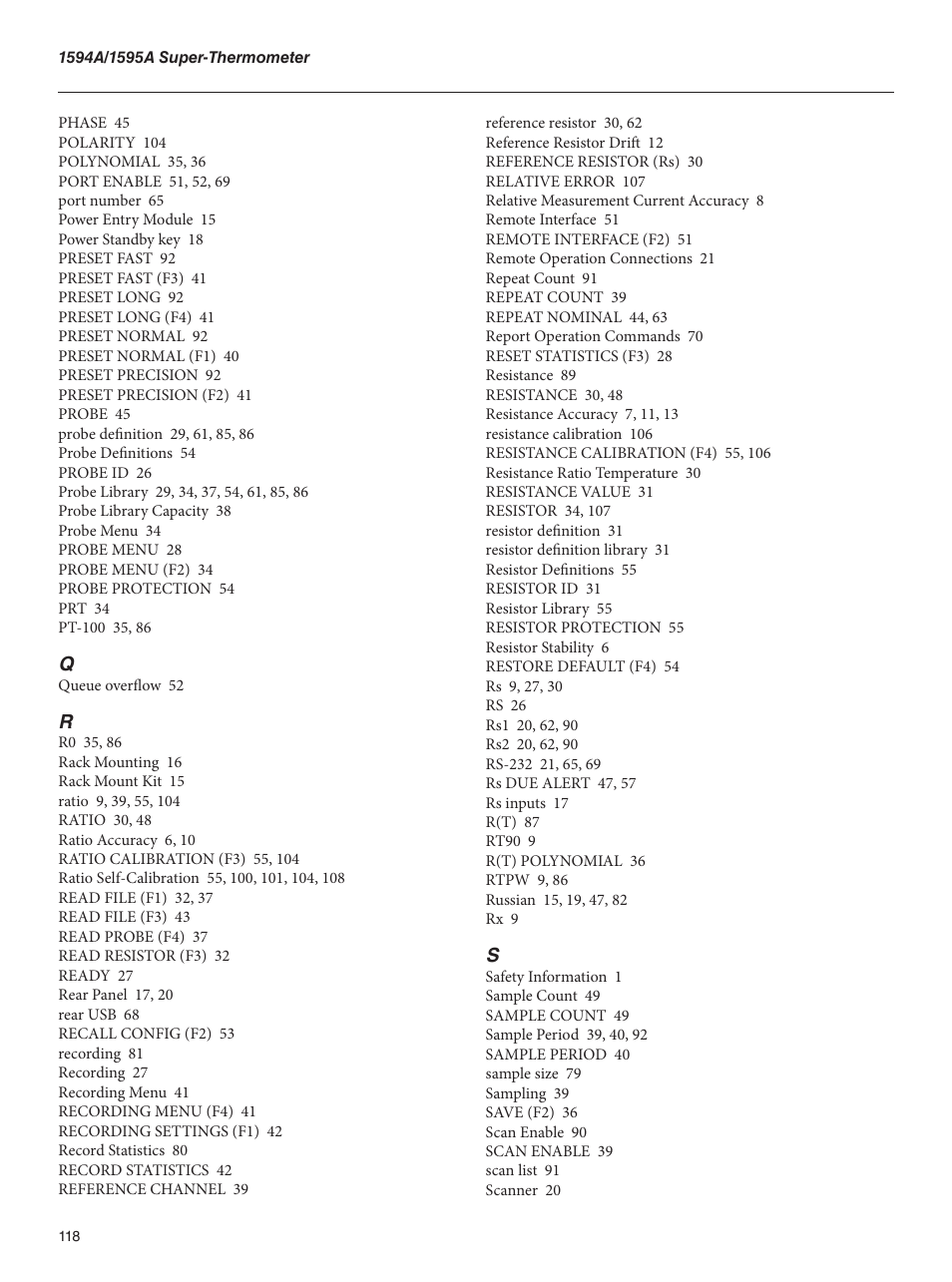 Fluke 1595A User Manual | Page 128 / 130