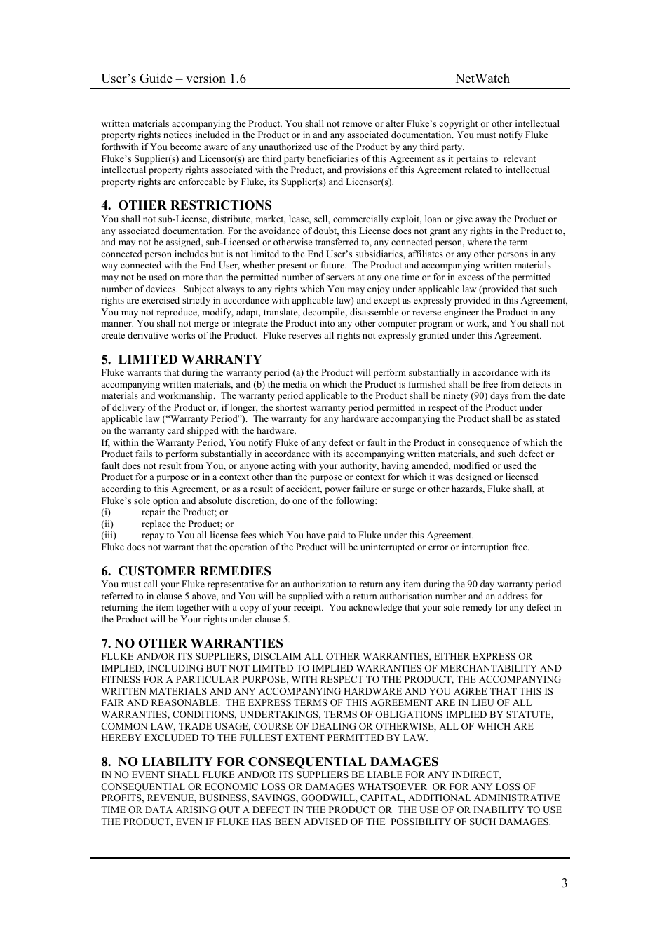 Fluke Network Router User Manual | Page 3 / 49