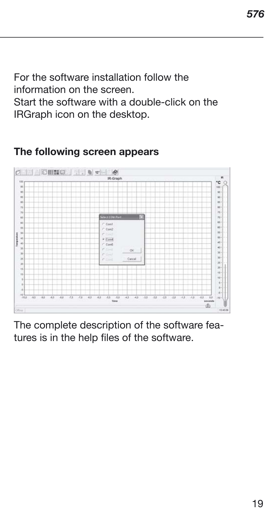 Fluke Thermometer 576 User Manual | Page 19 / 33