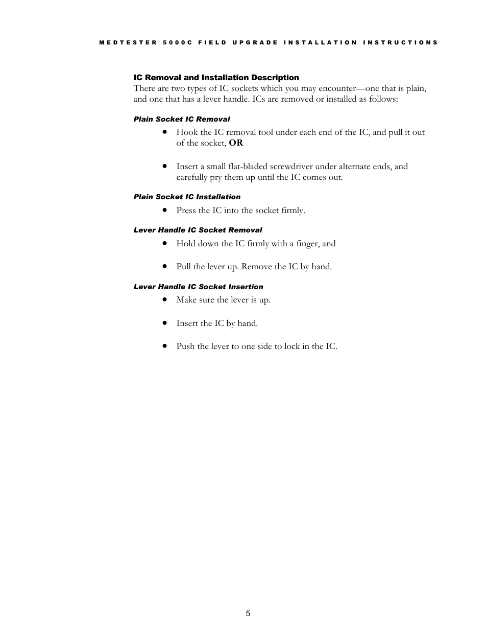 Fluke Network Device MedTester 5000C User Manual | Page 7 / 12