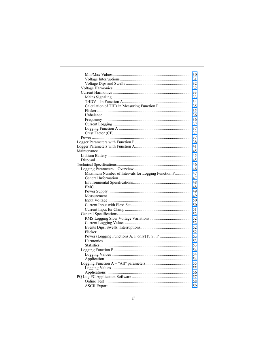 Fluke 1744 User Manual | Page 3 / 73