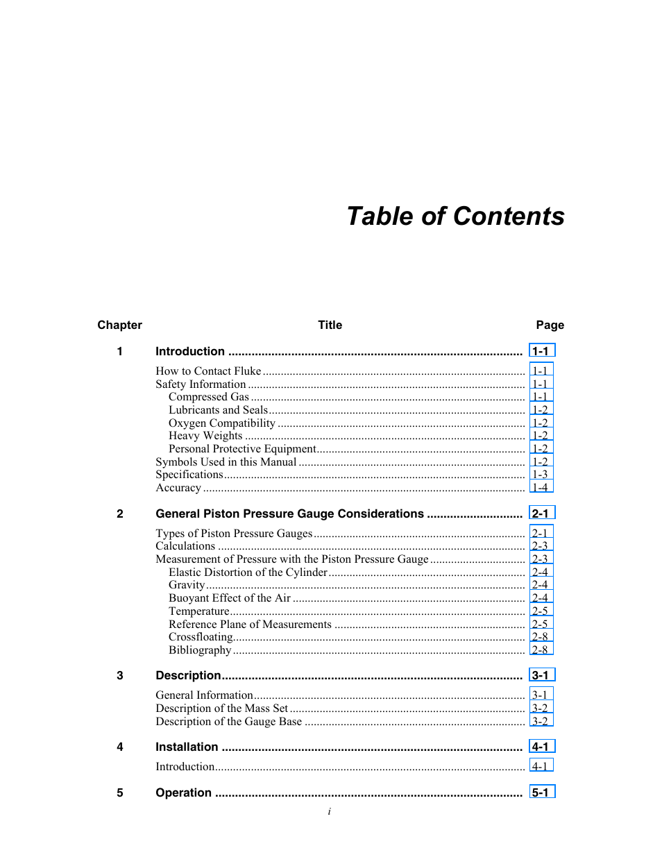 Fluke RUSKA 2470 User Manual | Page 3 / 78