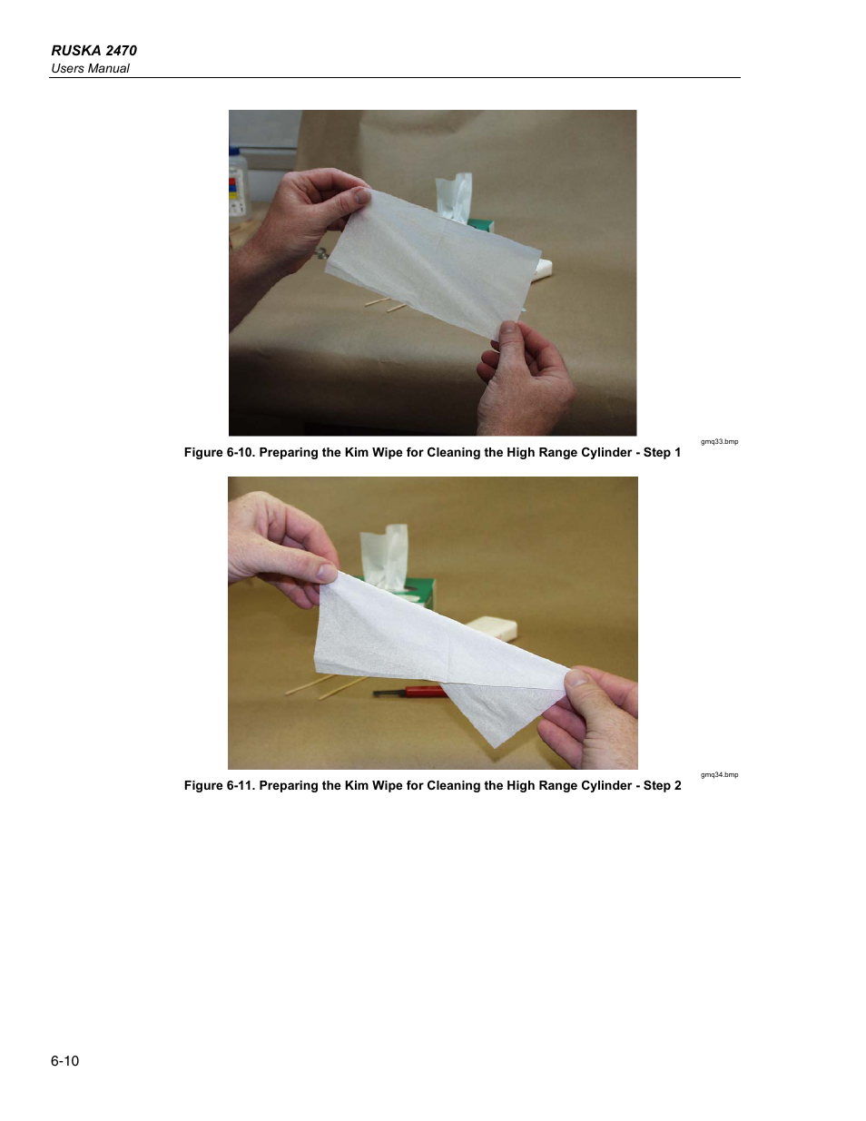 Fluke RUSKA 2470 User Manual | Page 56 / 78