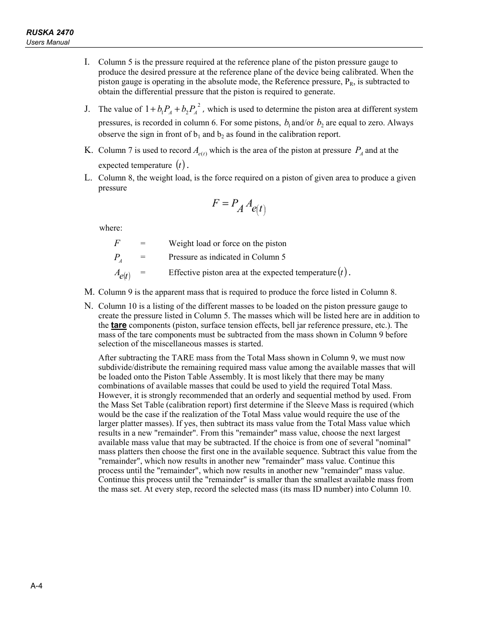 Fluke RUSKA 2470 User Manual | Page 62 / 78
