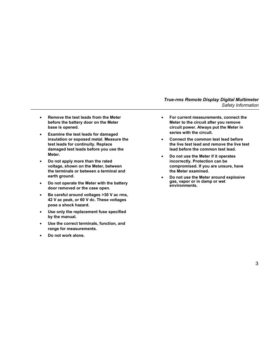 Fluke 233 User Manual | Page 5 / 16